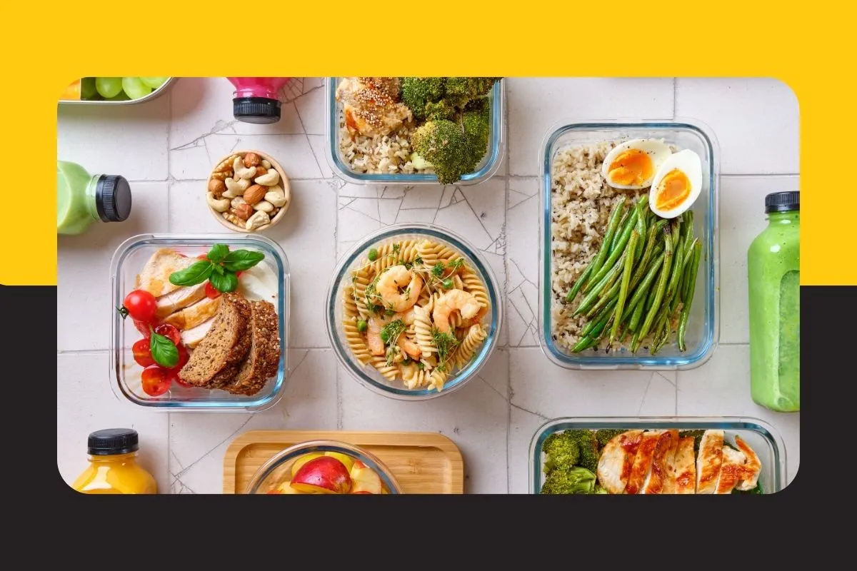 Grocery items sorted by store department